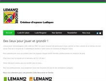 Tablet Screenshot of lemandragore.fr